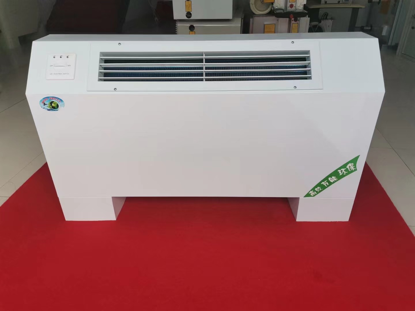 立式明装风机盘管的运输与安装