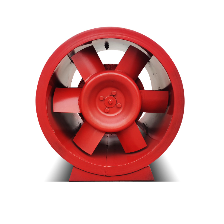轴流式消防排烟风机的组成